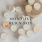 Monthly Burn Box