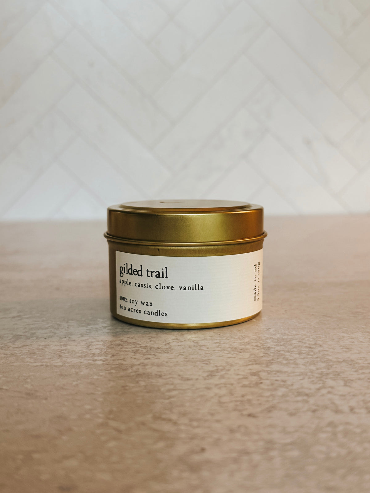Gilded Trail // 3.5oz soy candle