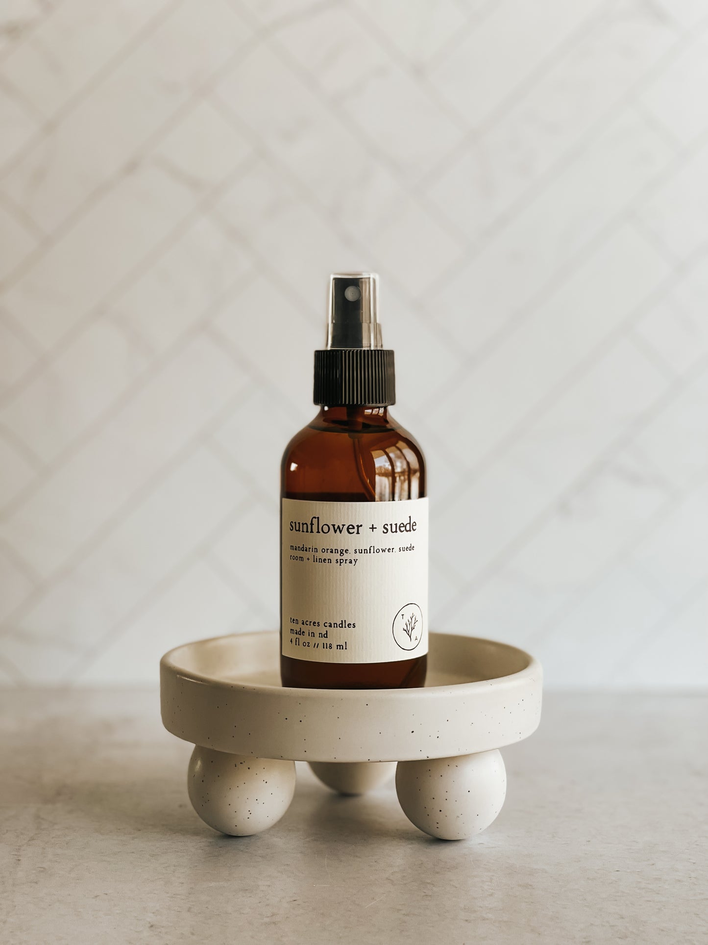 Sunflower + Suede // room + linen spray