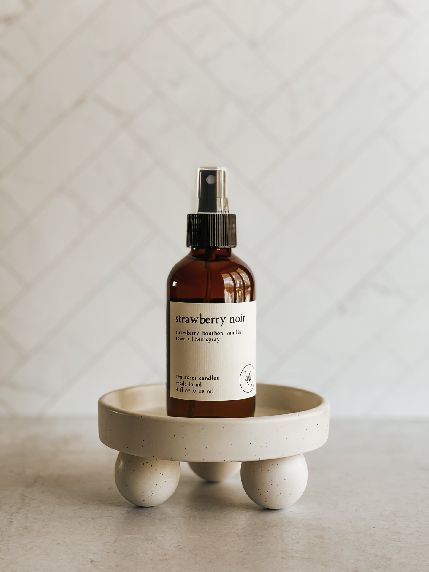 Strawberry Noir // room + linen spray