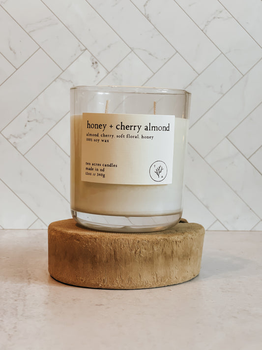 12 oz- Honey + Cherry Almond // imperfect