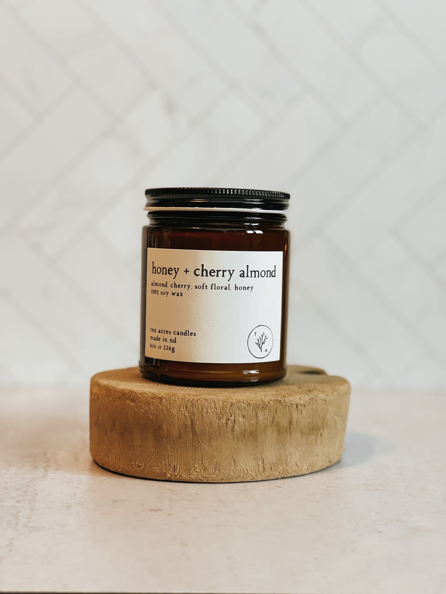 8oz- Honey + Cherry Almond // discontinued