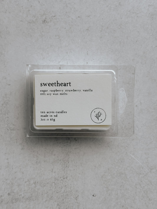 Sweetheart // soy wax melts