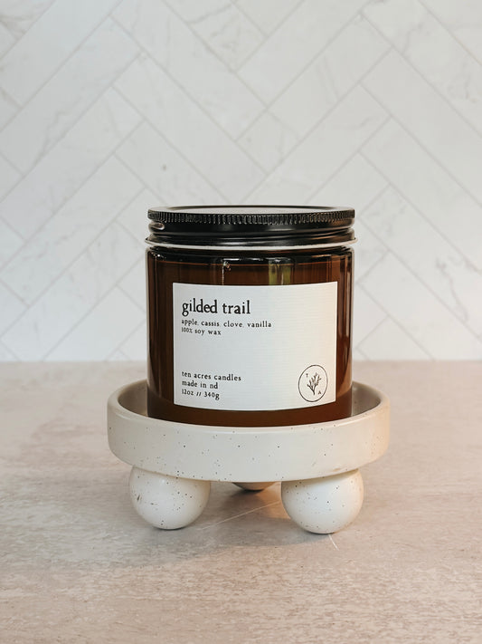 Gilded Trail // 12oz soy candle