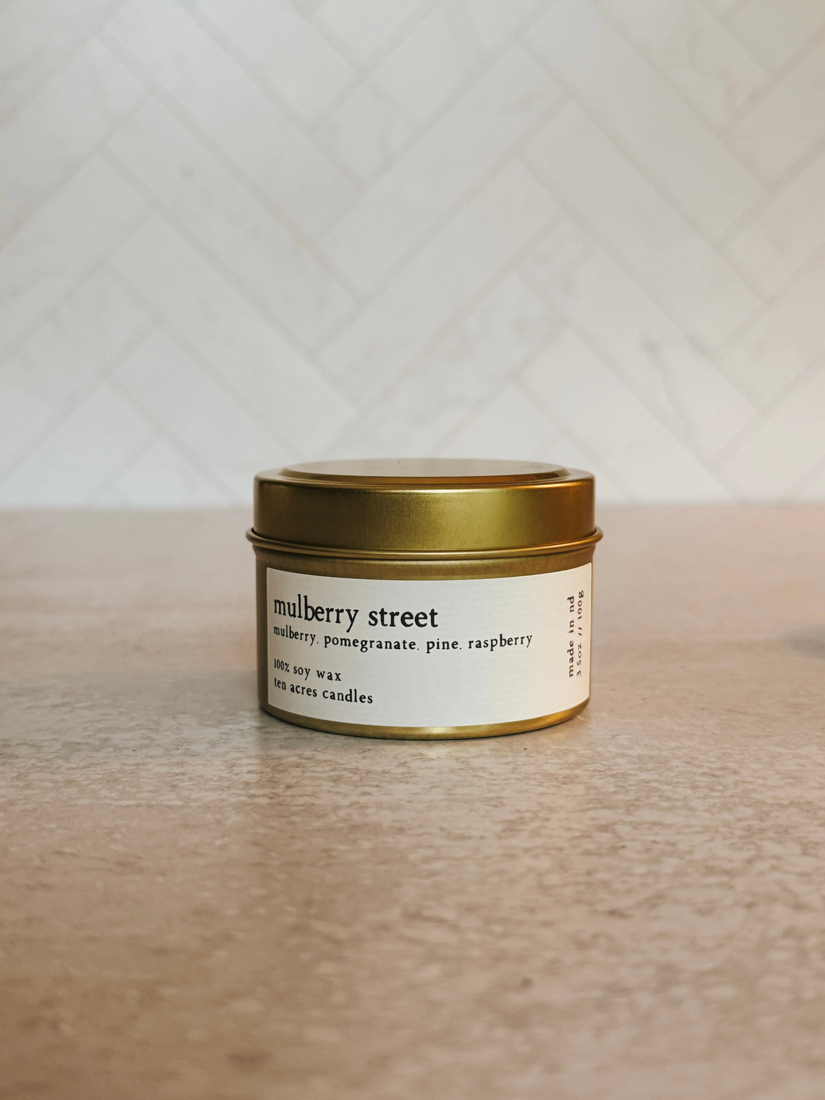 Mulberry Street // 3.5oz soy candle