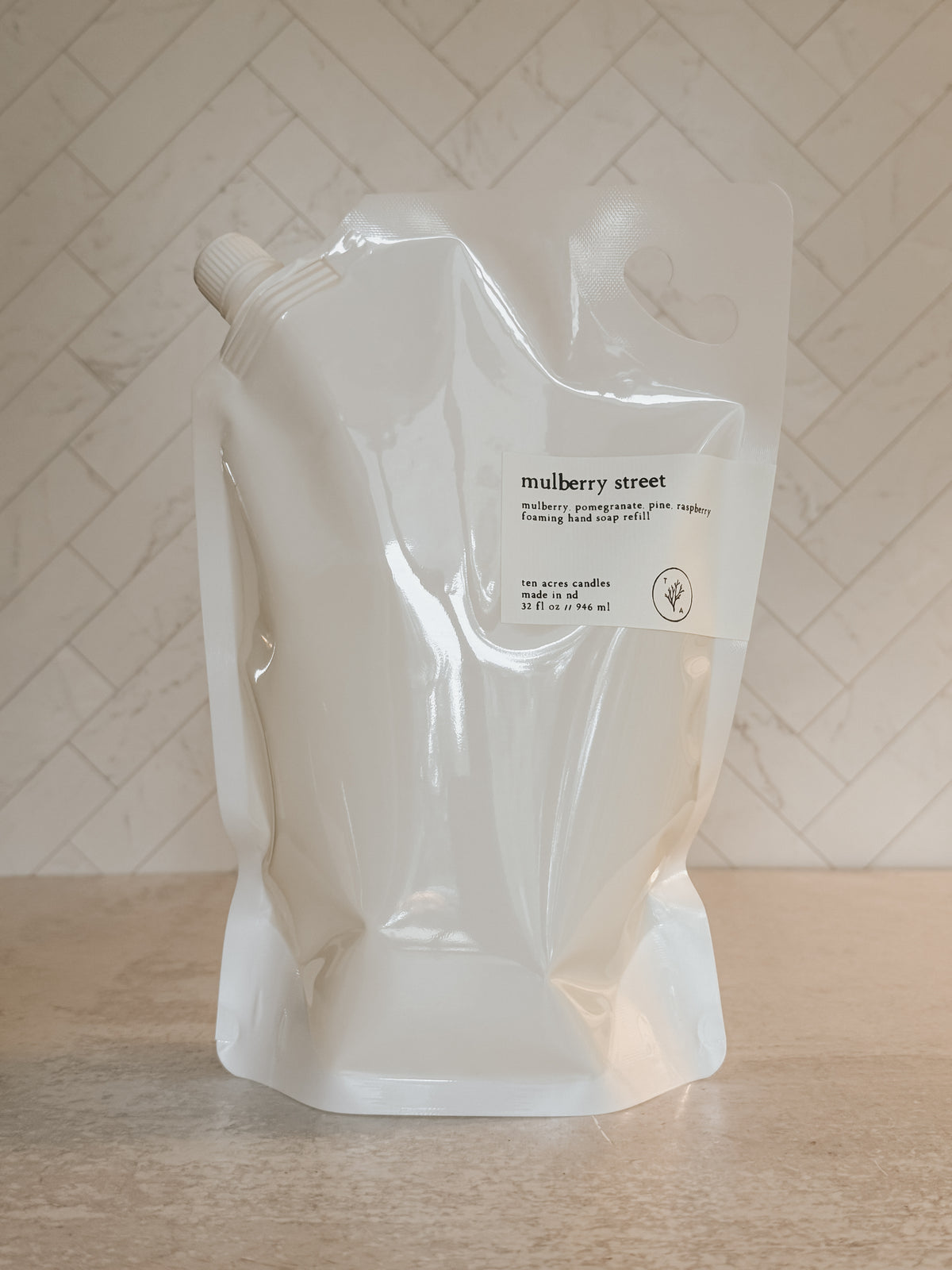 Mulberry Street // foaming hand soap refill