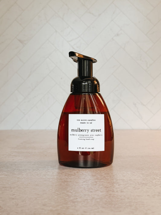 Mulberry Street // foaming hand soap