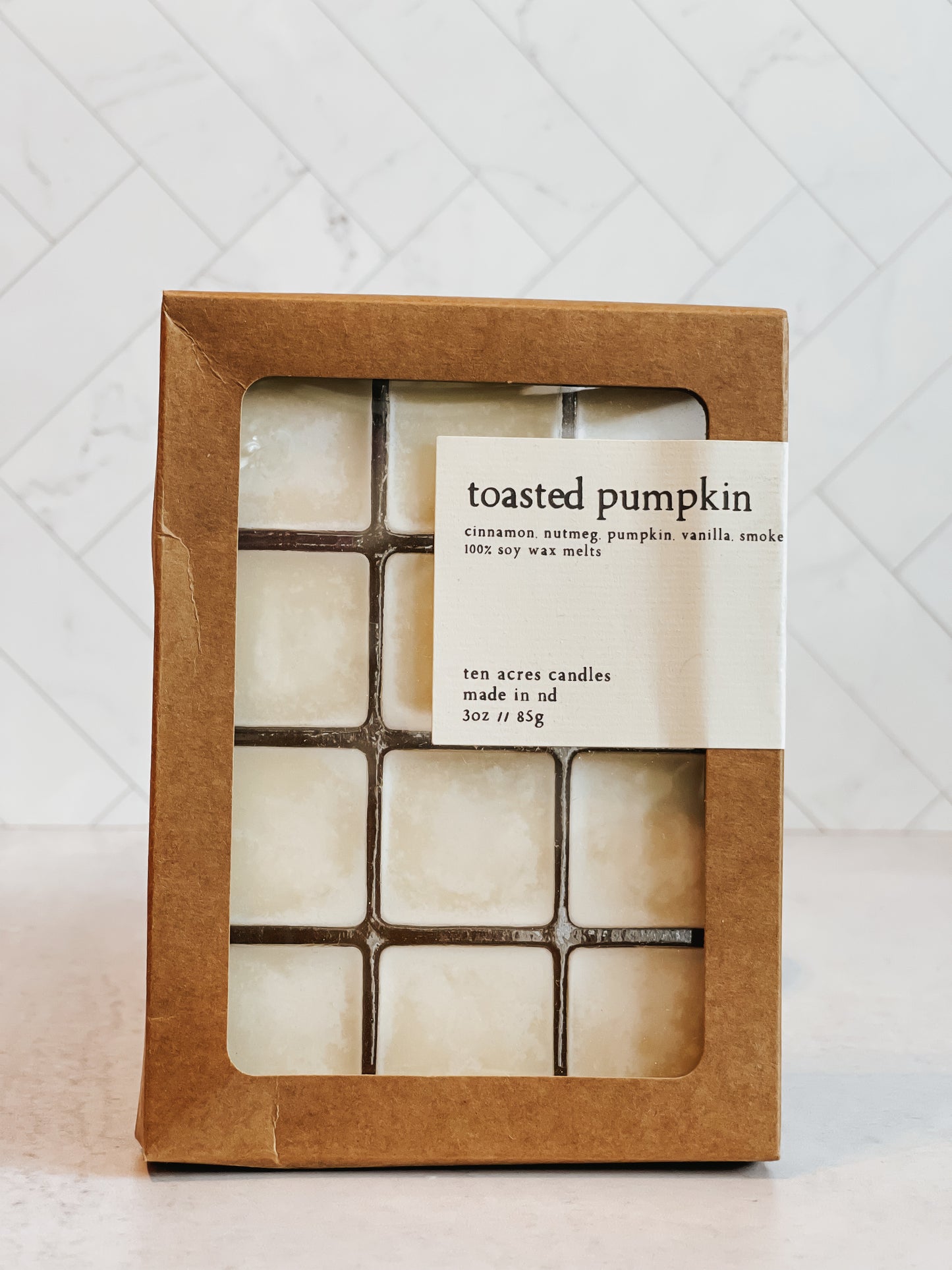 Toasted Pumpkin Wax Melt // imperfect