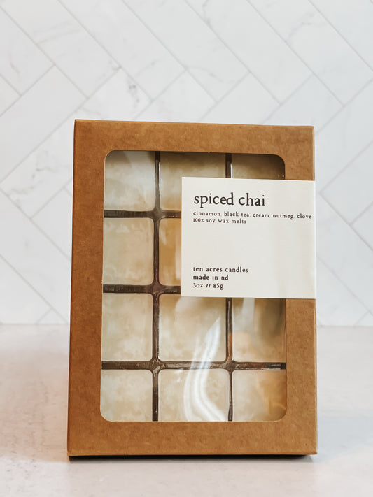 Spiced Chai Wax Melt // imperfect