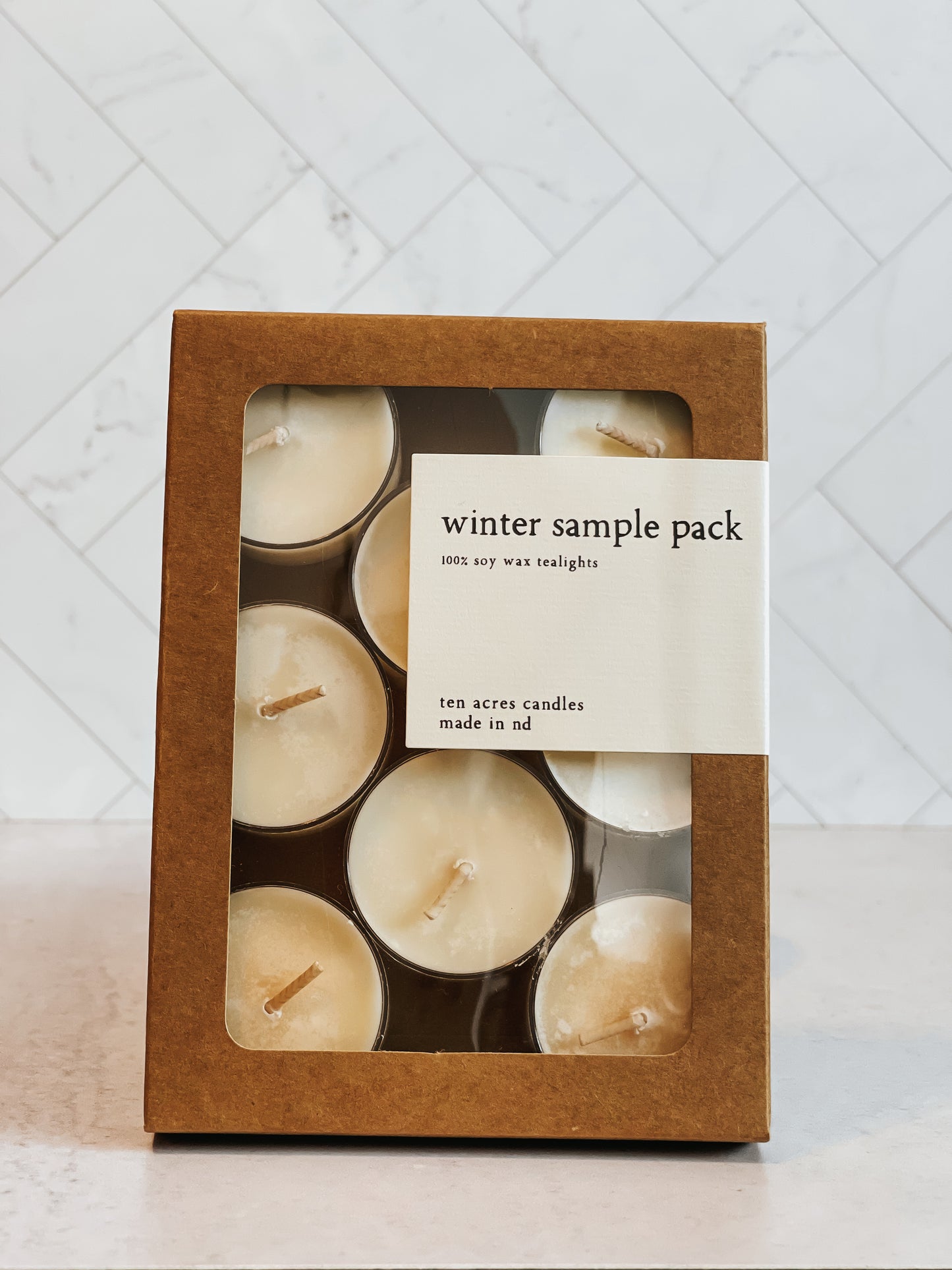 Winter Sample Tealight Pack // imperfect