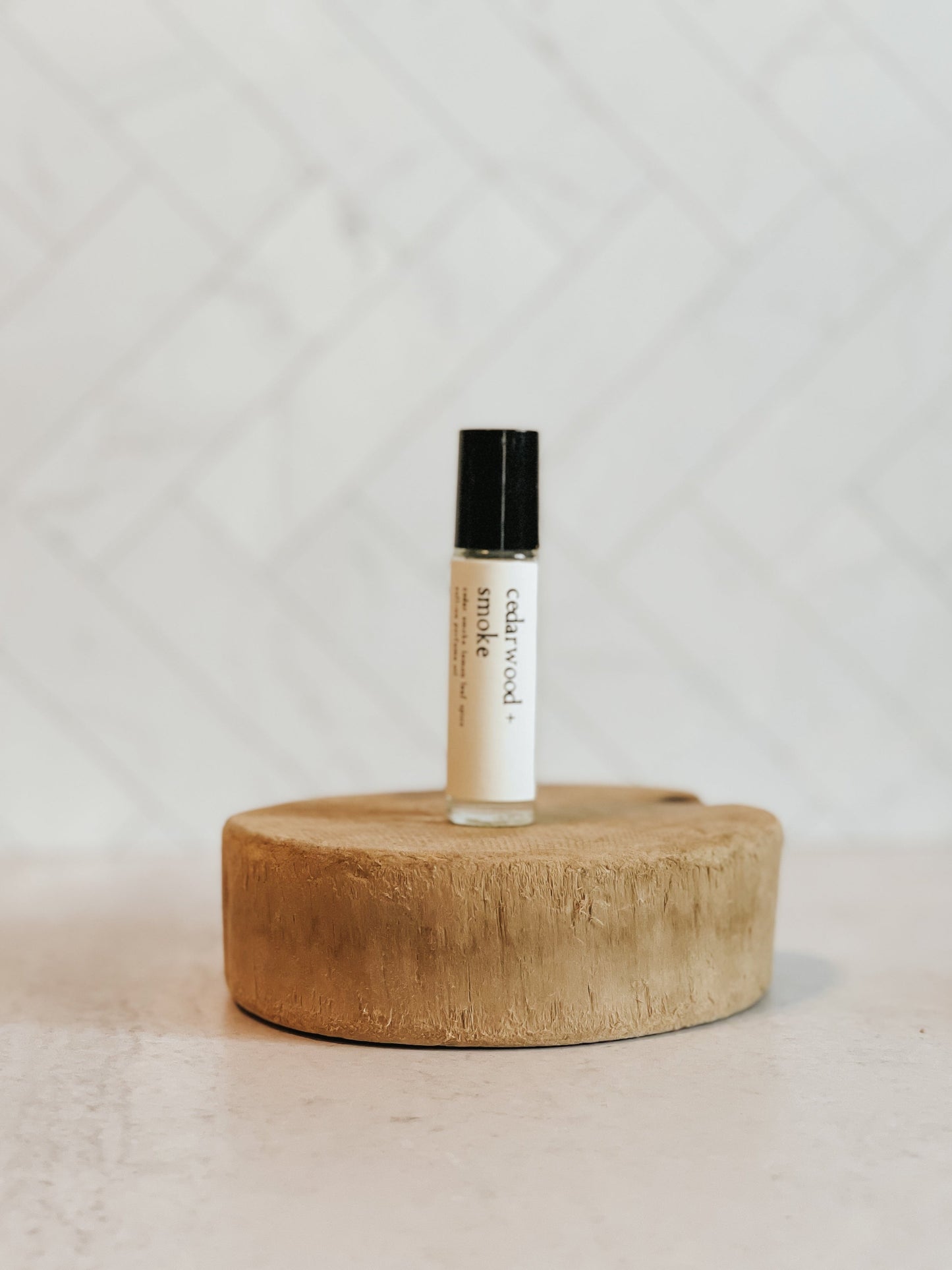 Cedarwood + Smoke Perfume Roller- discontinued