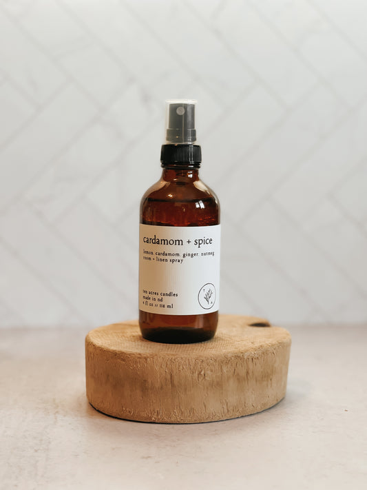 Cardamom + Spice Room + Linen Spray